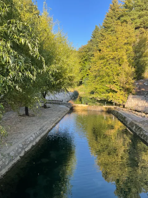 Stream in the monastery grounds